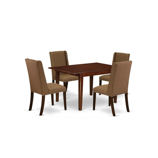 Dining Room Set Mahogany, MLFL5-MAH-18