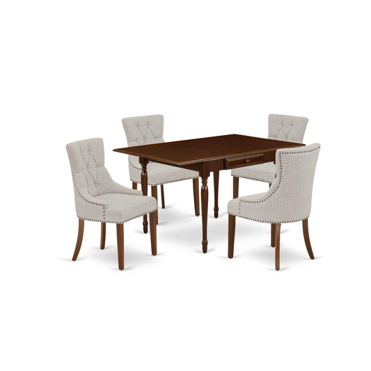 Dining Room Set Mahogany, MZFR5-MAH-05