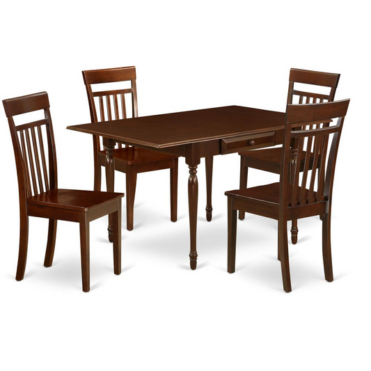 Dining Room Set Mahogany, MZCA5-MAH-W