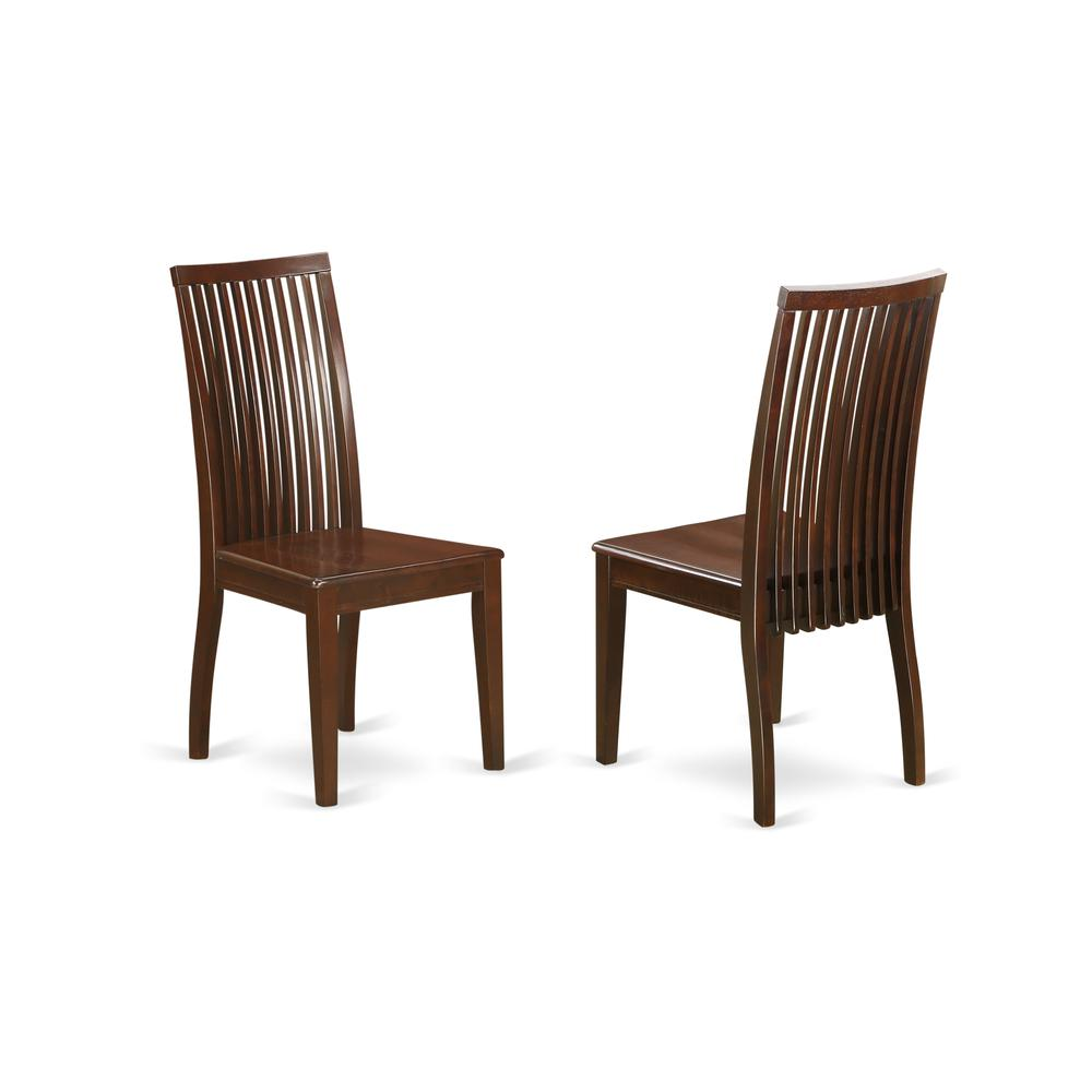 Dining Room Set Mahogany, MZIP5-MAH-W