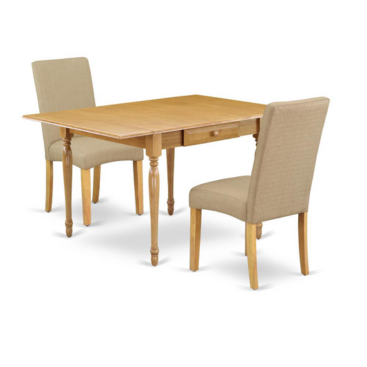 Dining Room Set Oak, MZDR3-OAK-16