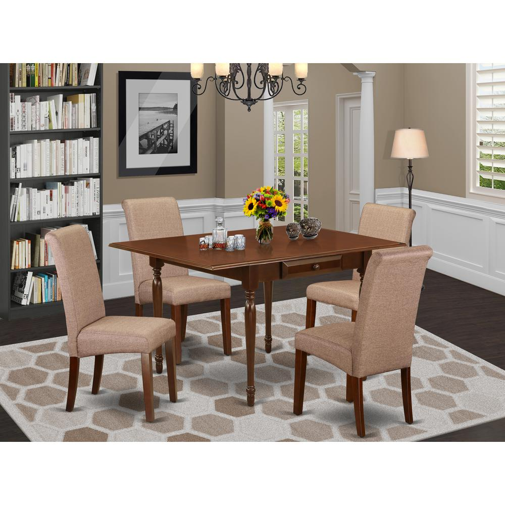 Dining Room Set Mahogany, MZBA5-MAH-18