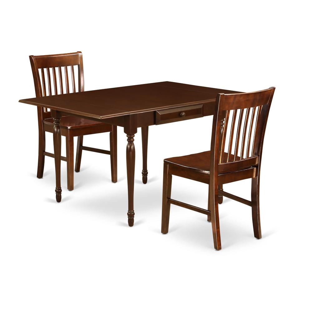 Dining Room Set Mahogany, MZNO3-MAH-W