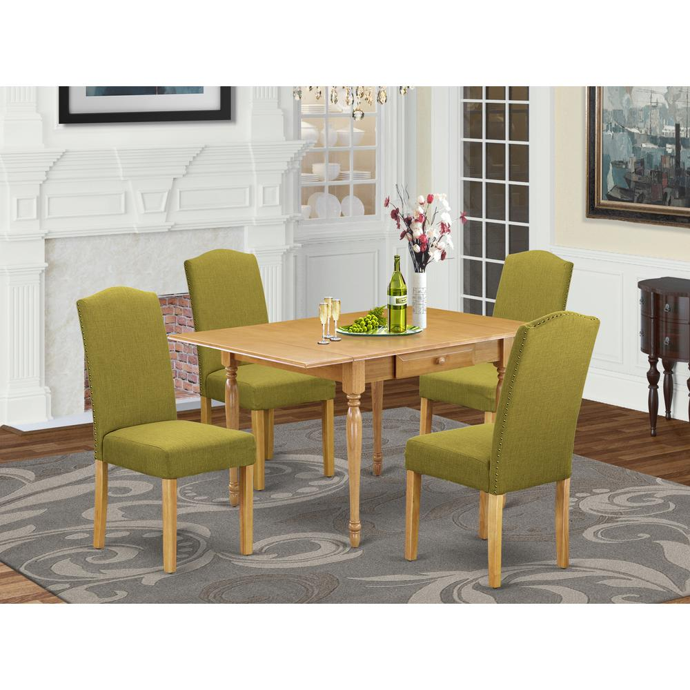 Dining Room Set Oak, MZEN5-OAK-08