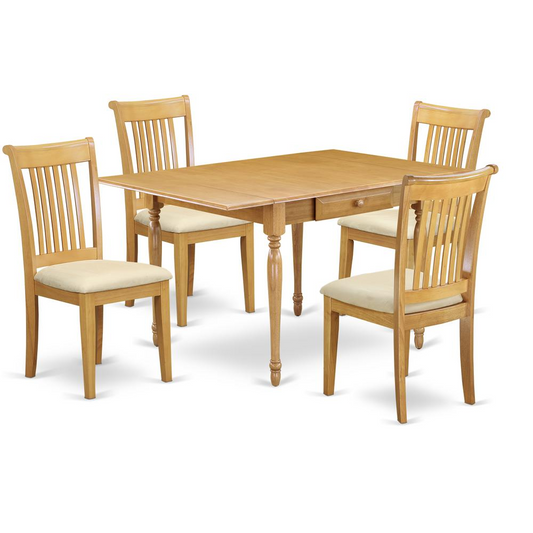 Dining Room Set Oak, MZPO5-OAK-C