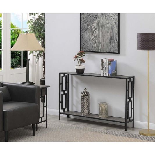 Town Square Metal Frame Console Table