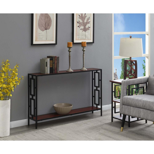 Town Square Metal Frame Console Table*