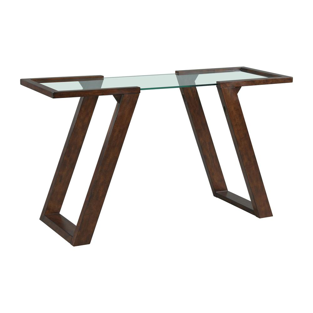 Picket House Furnishings Kai Sofa Table in Dark Espresso