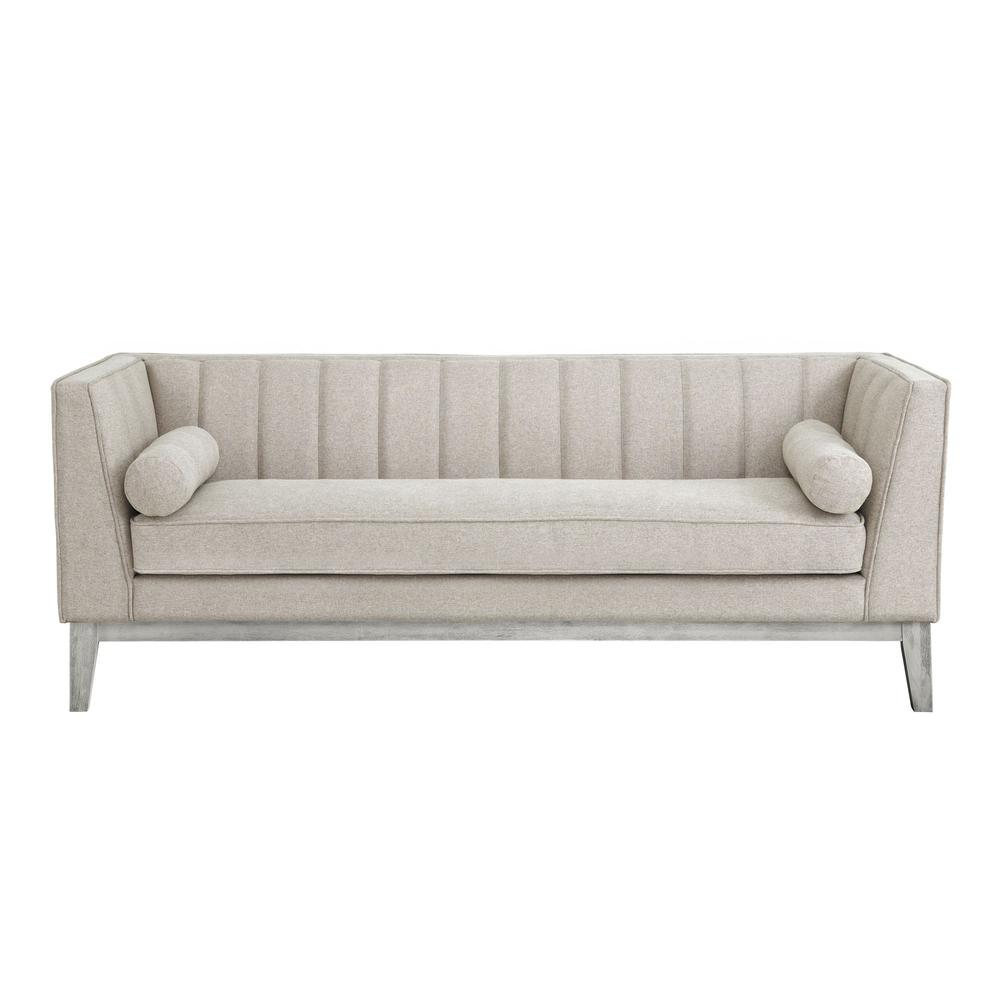 Picket House Furnishings Hayworth Sofa in Fawn