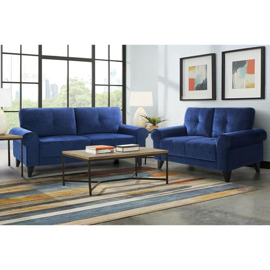 Picket House Furnishings Atticus 2PC Set in Snorkel-Sofa & Loveseat