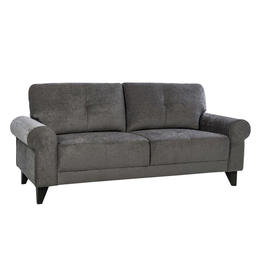 Picket House Furnishings Atticus Sofa in Charcoal