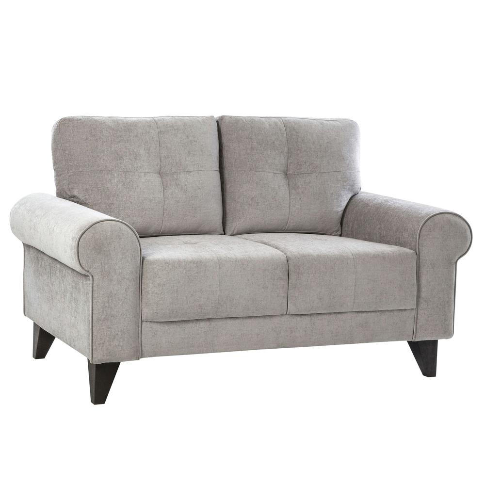 Picket House Furnishings Atticus 2PC Set in Storm-Sofa & Loveseat