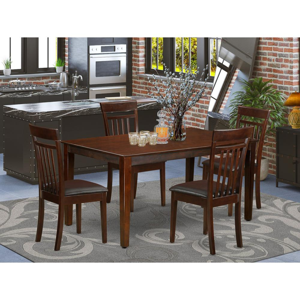 5  Pc  Dining  room  set  for  4  set  -  Dining  Table  and  4  Dining  Chairs