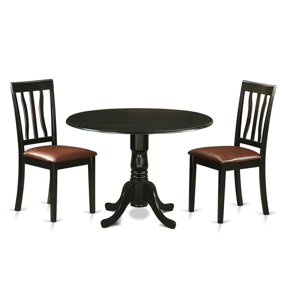 3  Pc  Dining  room  set  for  2-Dining  Table  and  2  Dining  Chairs