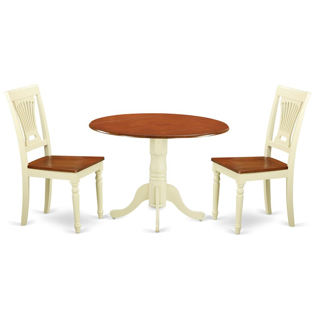 3  PC  small  Dining  set-Dining  Table  and  2  Kitchen  Chairs