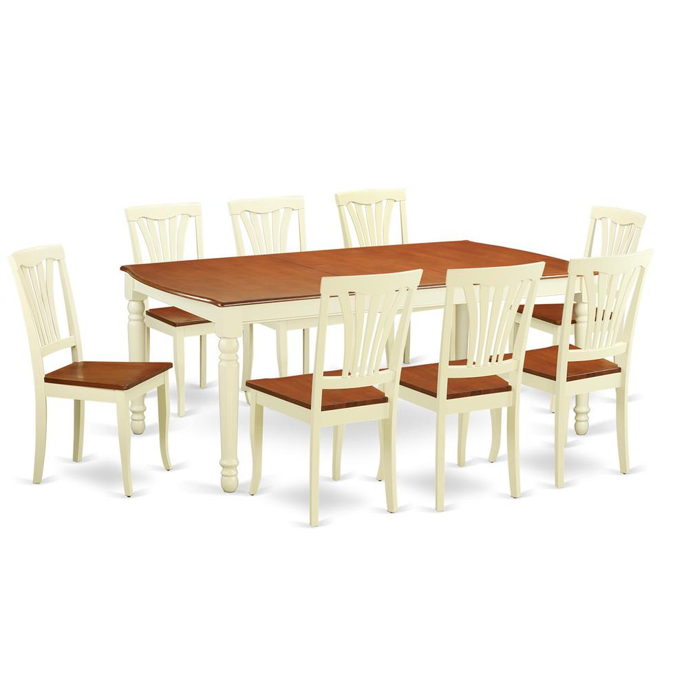 9  Pc  Dining  room  set  -Dining  Table  and  8  Dining  Chairs