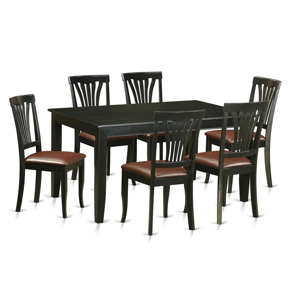 7  Pc  Dining  room  set  -Kitchen  Table  and  6  Dining  Chairs