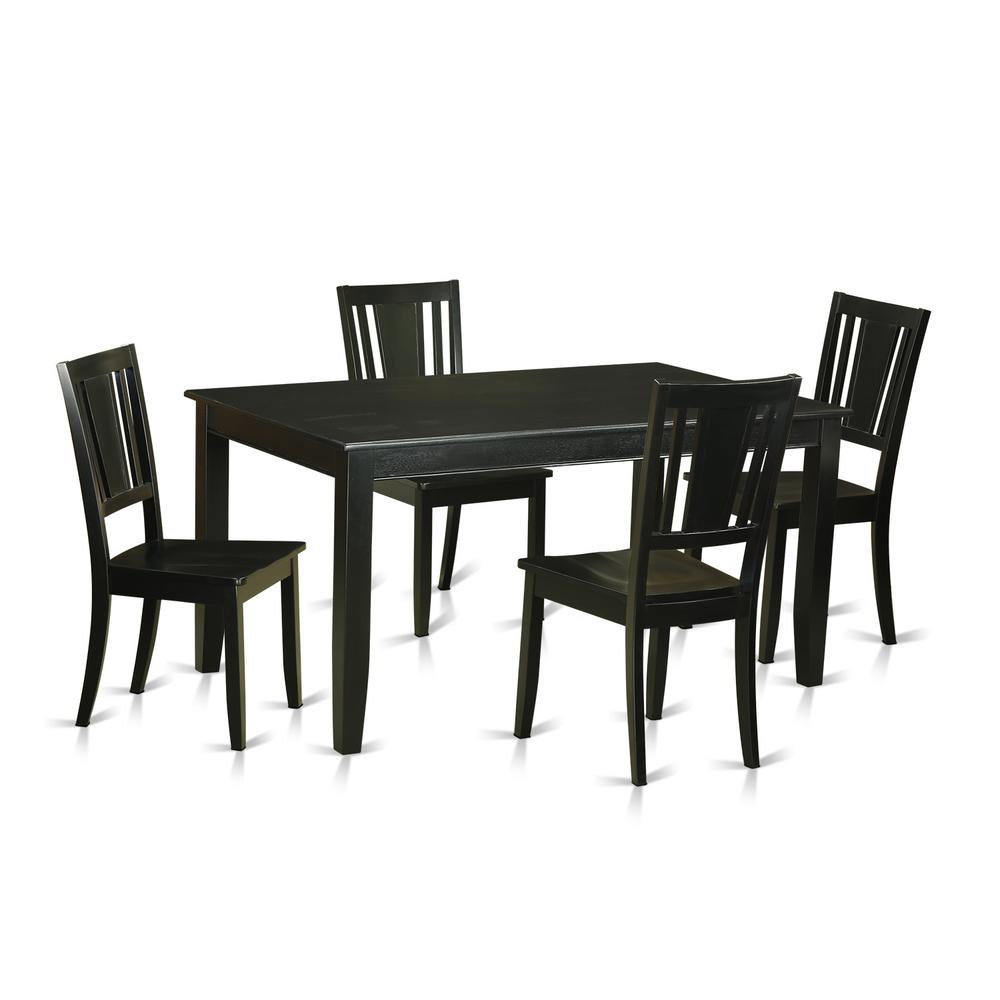 5  Pc  Dining  room  set  for  4-Dining  Table  and  4  Dining  Chairs