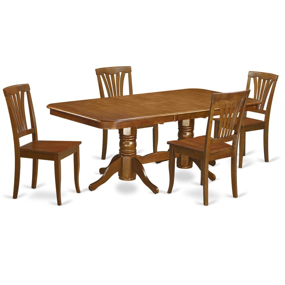 5  Pc  Dining  room  set-Dining  Table  and  4  Kitchen  Dining  Chairs.