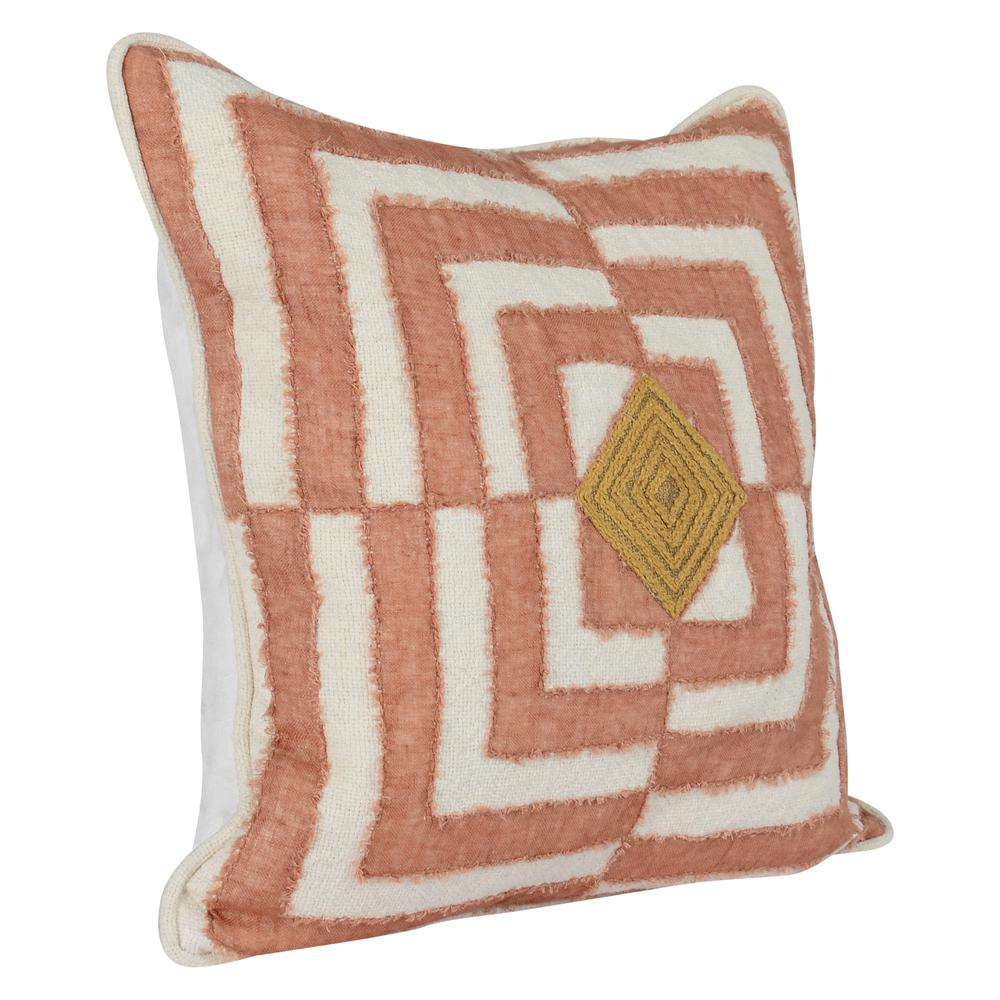 Claire 22" Throw Pillow in Pink by Kosas Home