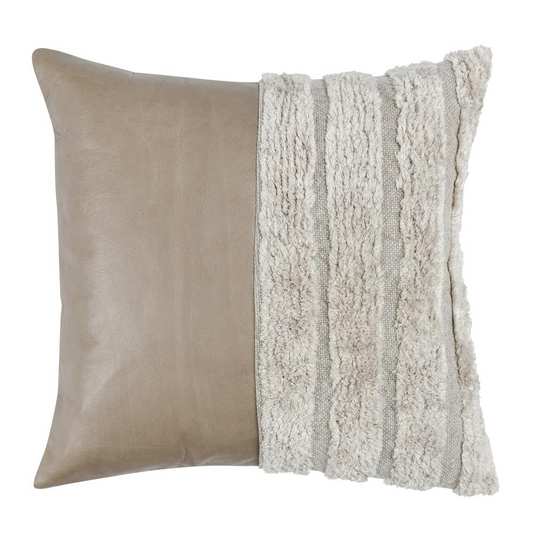 Arona 20" Throw Pillow in Natural by Kosas Home