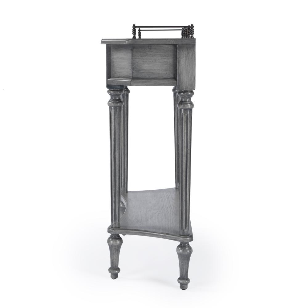 Charleston Powder Gray Console Table