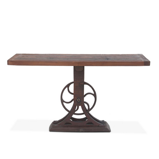 Sterling 56-Inch Cast Iron Console Table