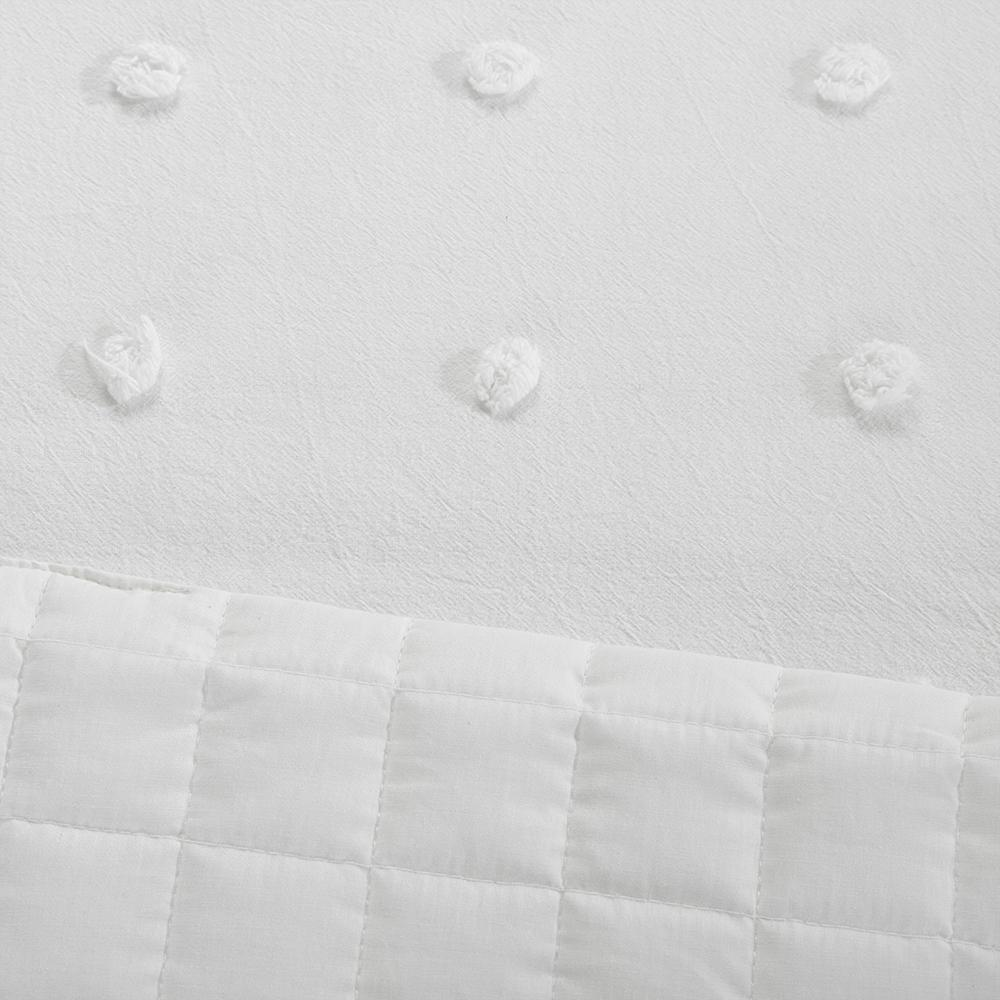100% Cotton Jacquard 5pcs w/Chenille Dots Daybed Set,UH13-2207