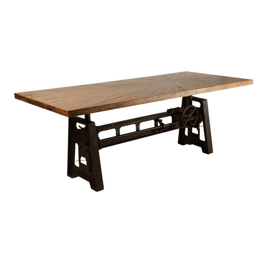 Adjustable Height Crank Dining Table - 2 Cartons