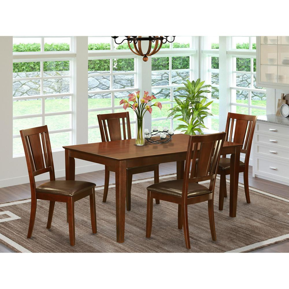 5  Pc  Dining  room  set  for  4  set-Dining  Table  and  4  Dining  Chairs