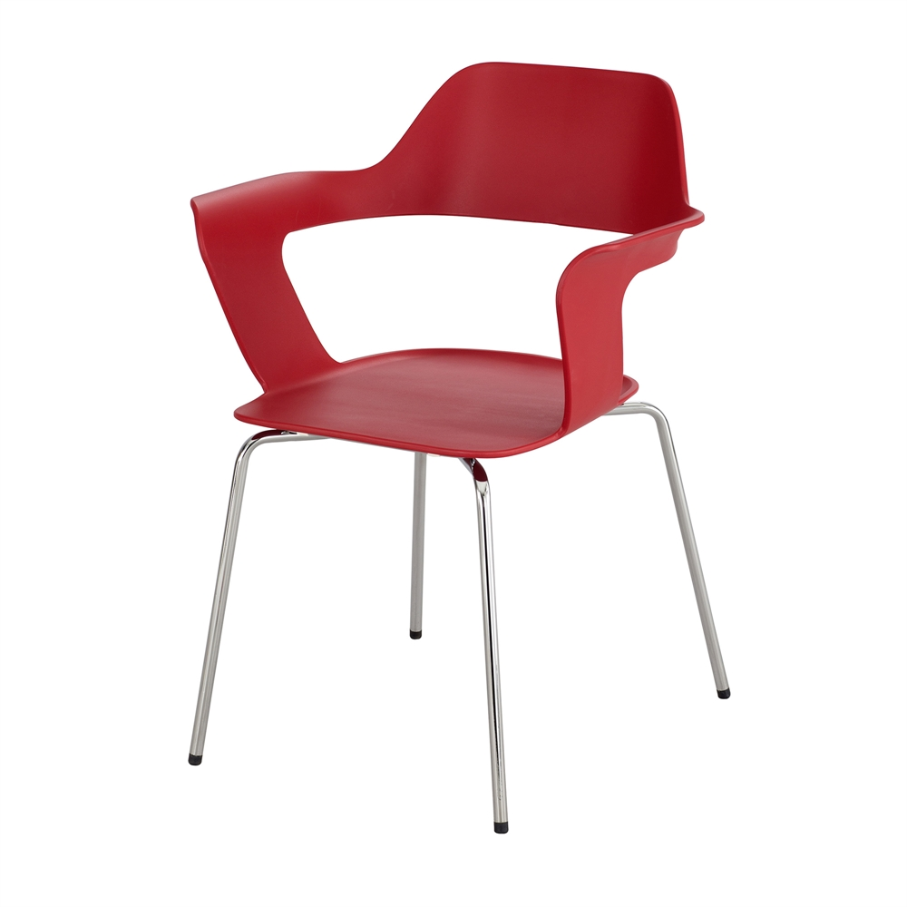 Bandi™ Shell Stack Chair Red