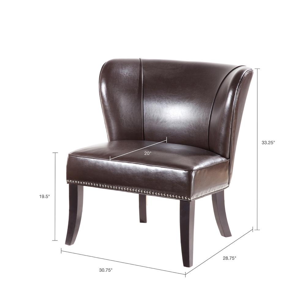 Hilton Armless Accent Chair,FPF18-0040