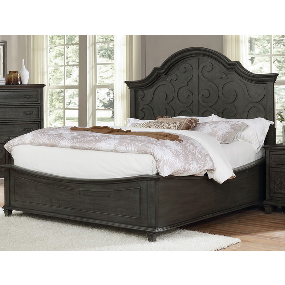 Panel 5 Piece Bedroom Set with extra Night Stand, California King