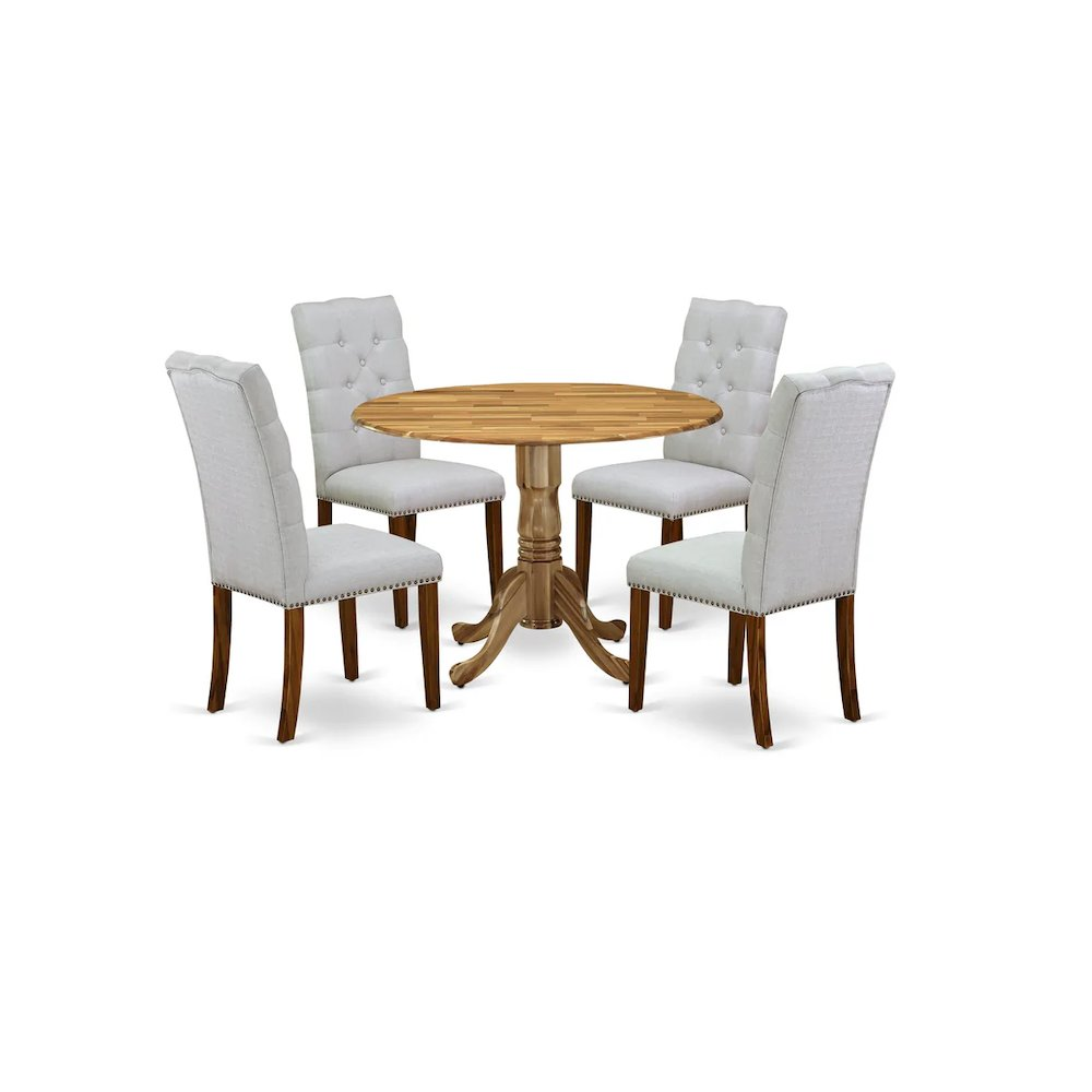 Dining Room Set Natural, DLEL5-ANA-05