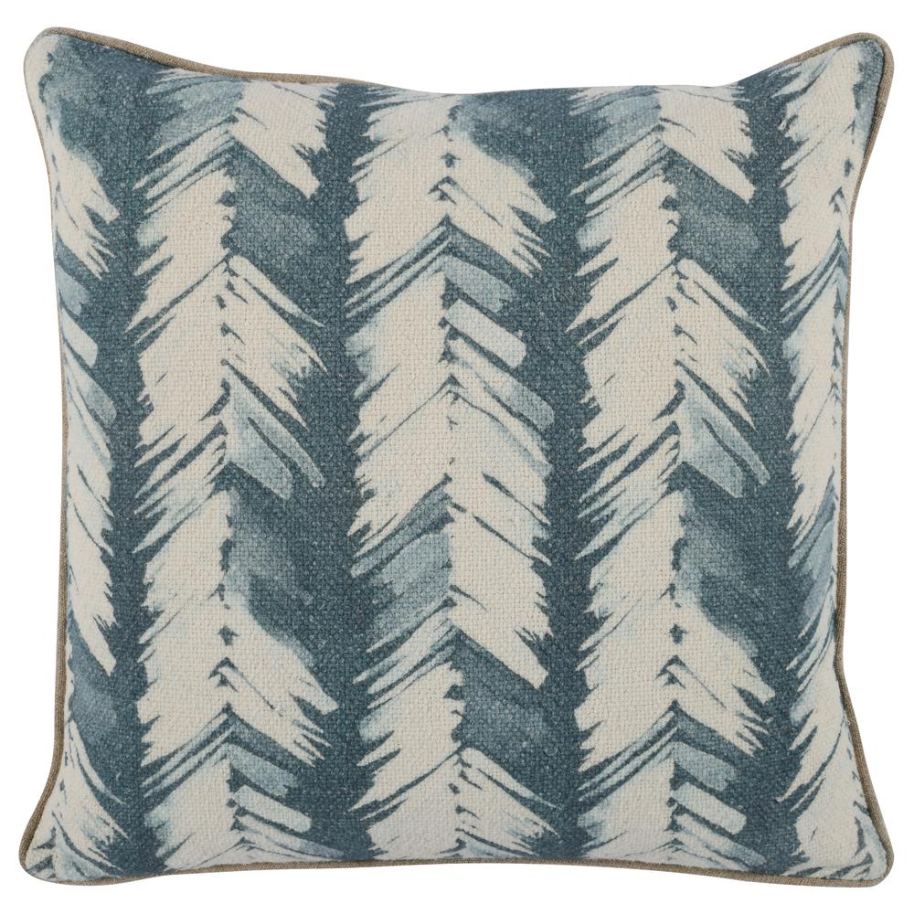 Eloa 20" Throw Pillow in Blue by Kosas Home