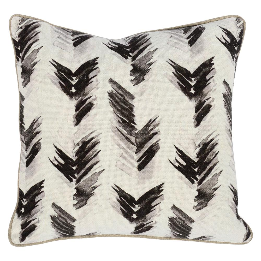 Alba 20" Throw Pillow in Ivory by Kosas Home