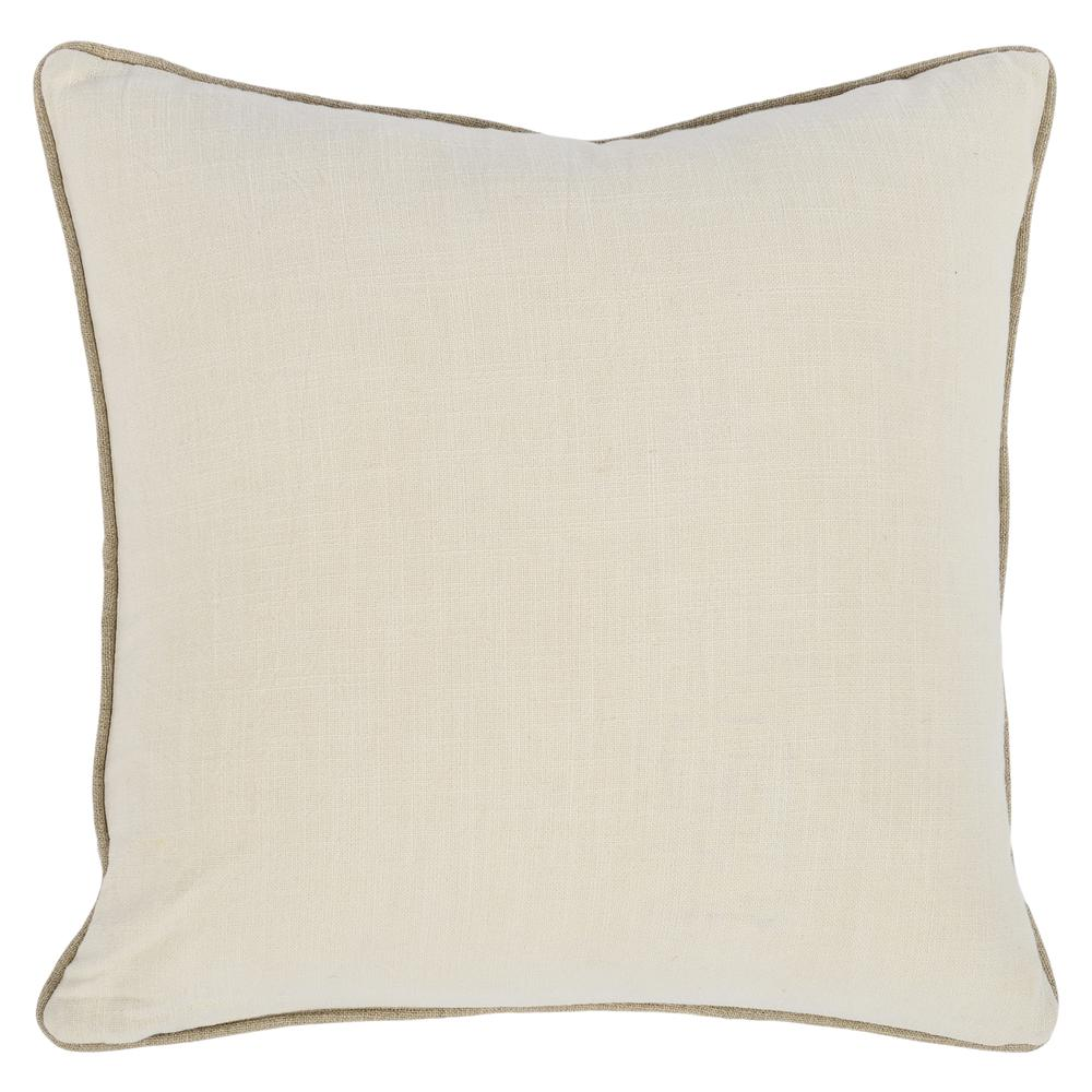 Alba 20" Throw Pillow in Ivory by Kosas Home