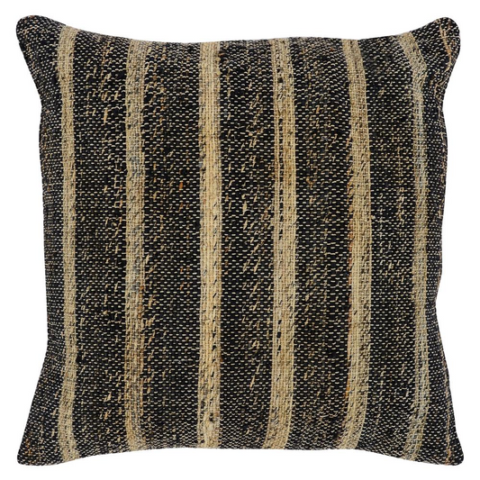 Organa 22'' Throw Pillow in Black by Kosas Home