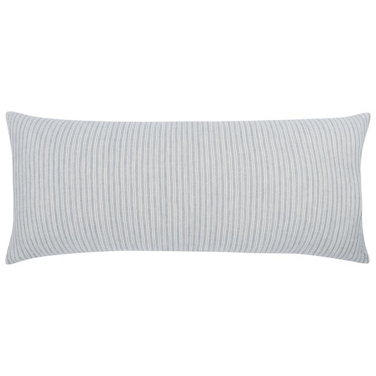 Camille Rectangular Throw Pillow, Ash Blue