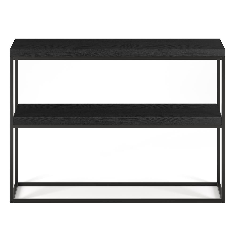 Edmund 42'' Wide Rectangular Console Table in Black Grain