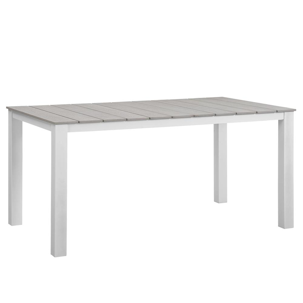 Maine 63" Outdoor Patio Dining Table