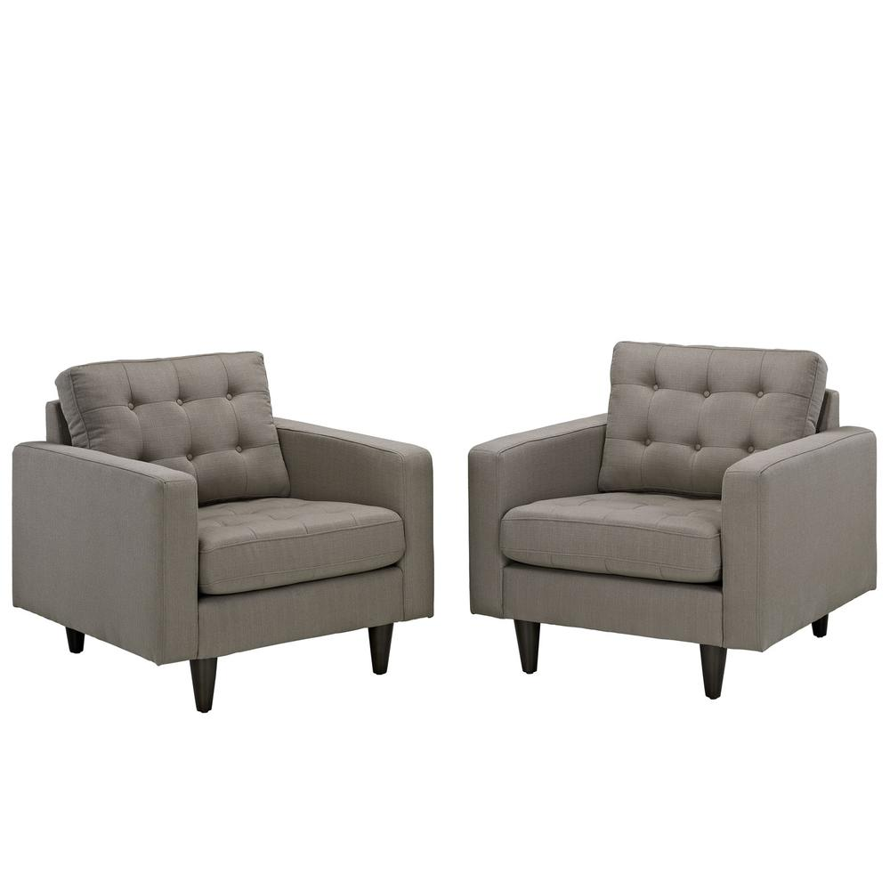 Empress Armchair Upholstered Set of 2