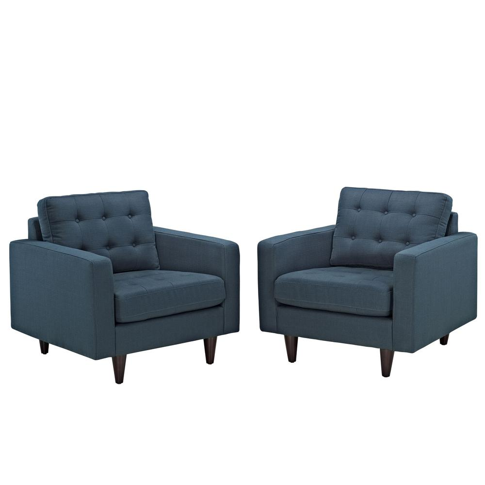 Empress Armchair Upholstered Set of 2