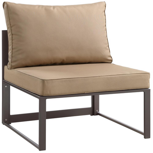 Fortuna Armless Outdoor Patio Sofa