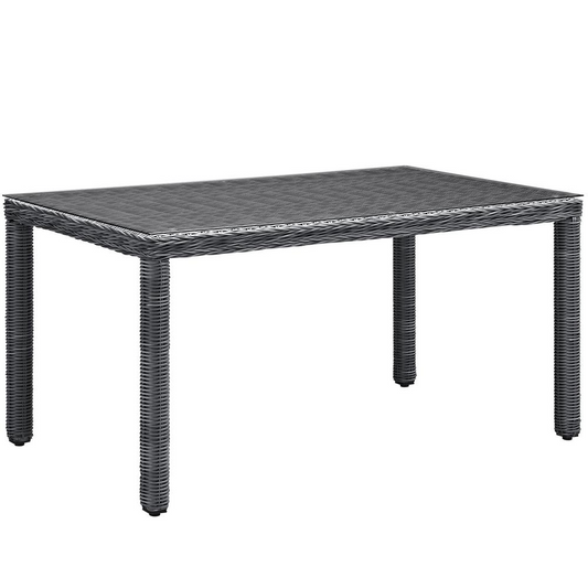 Summon 59" Outdoor Patio Dining Table