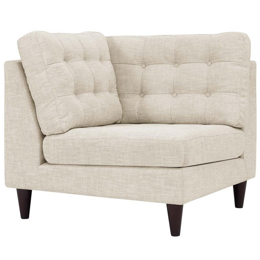 Empress Upholstered Fabric Corner Sofa