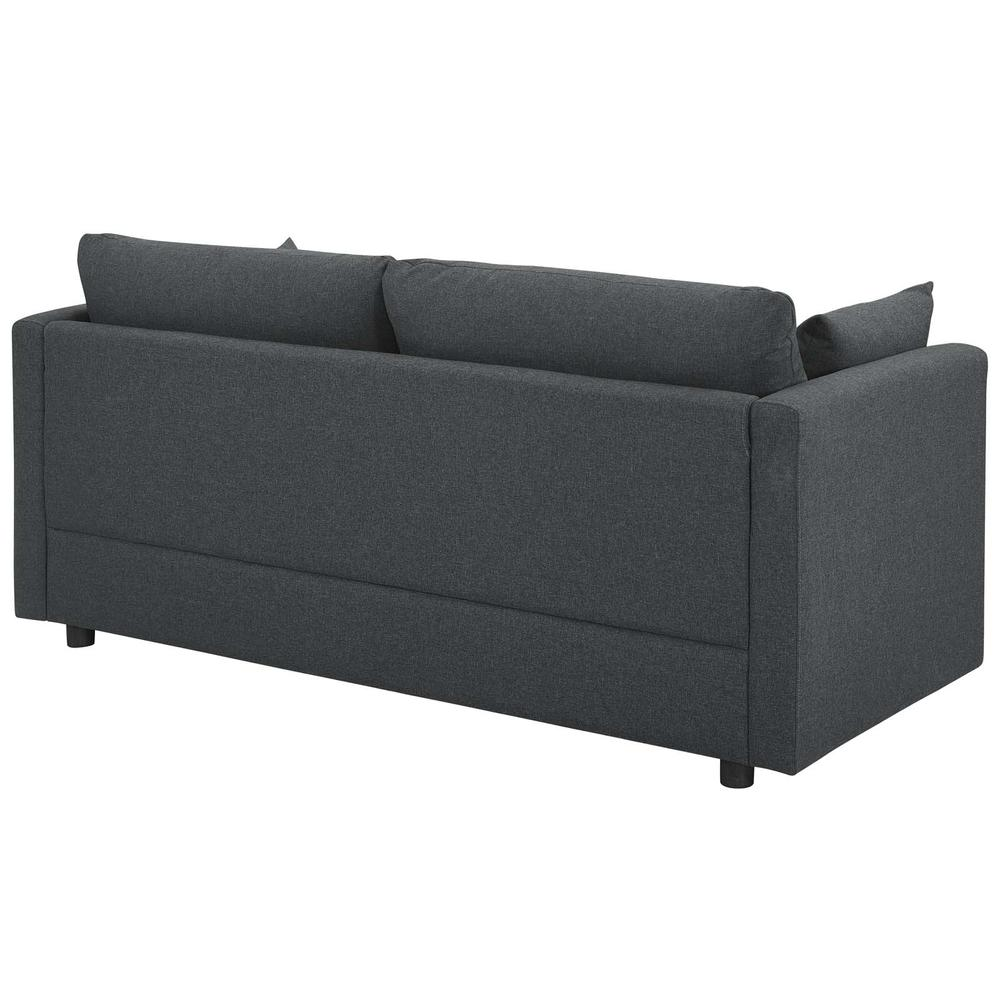 Activate Upholstered Fabric Sofa - Gray