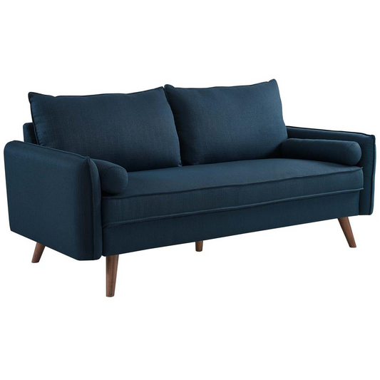 Revive Upholstered Fabric Sofa - Azure EEI-3092-AZU