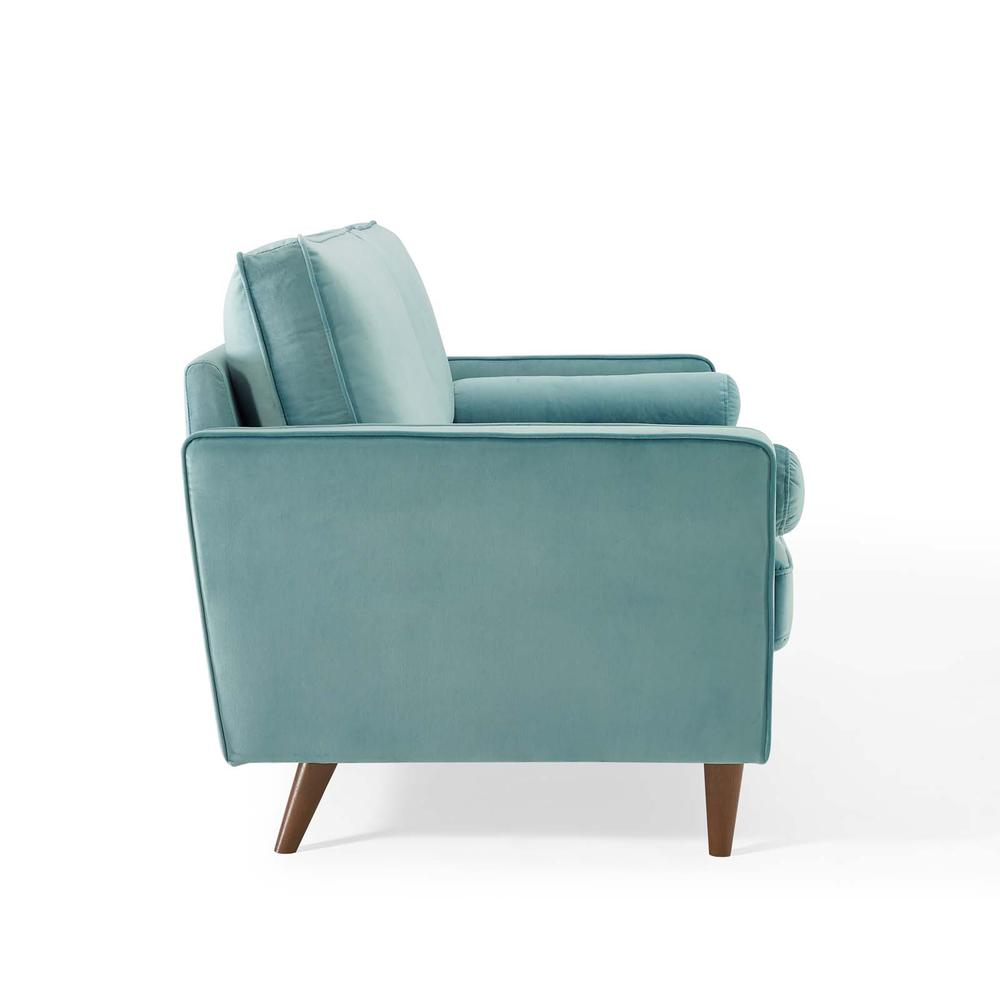 Valour Performance Velvet Sofa - Mint EEI-3764-MIN