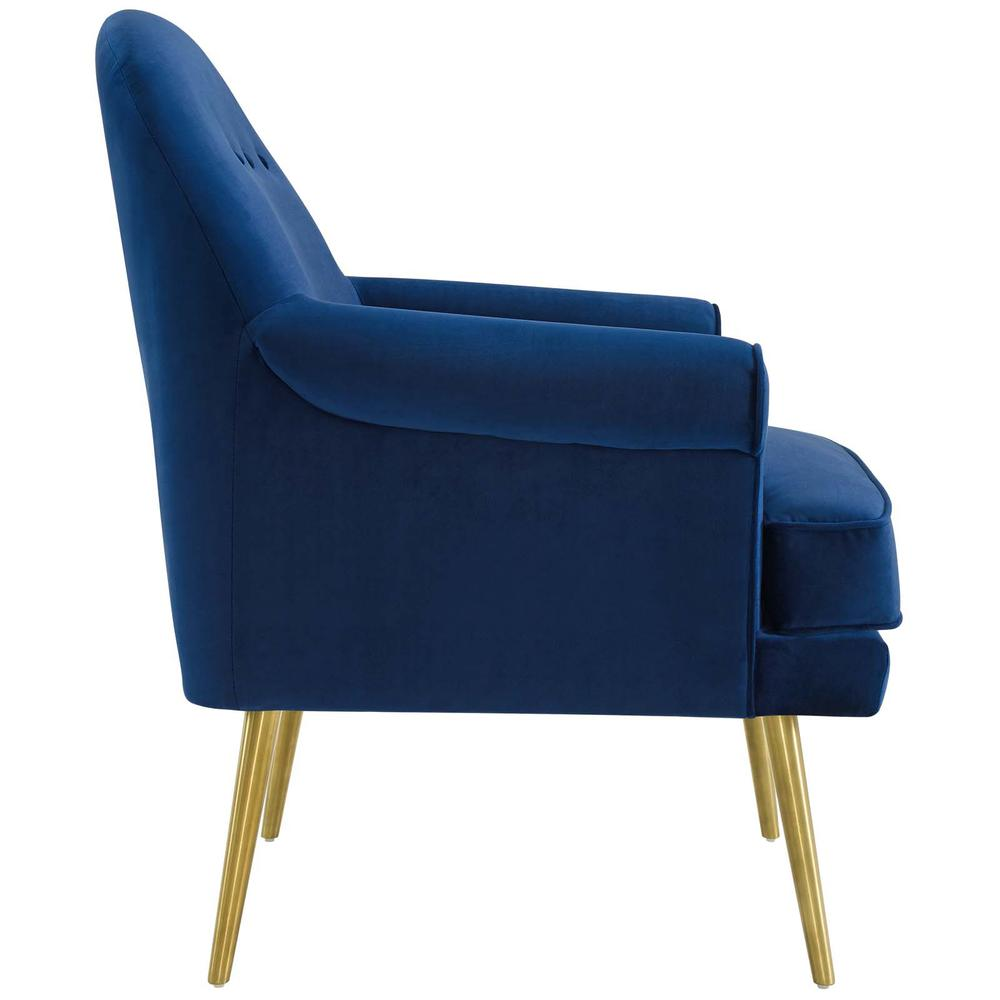 Revive Armchair Performance Velvet Set of 2 - Navy EEI-4295-NAV